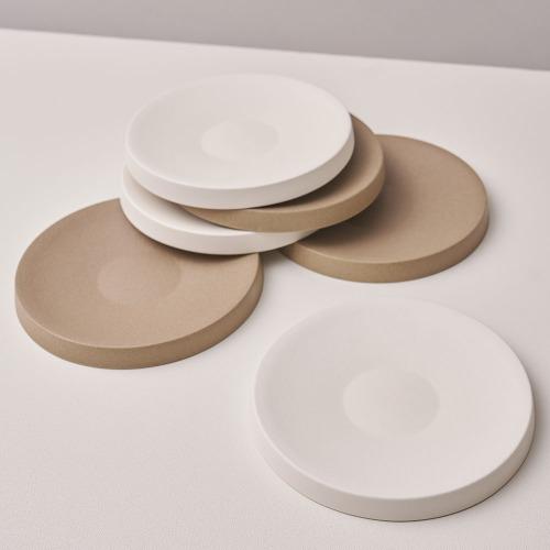 딜로 원형접시 소