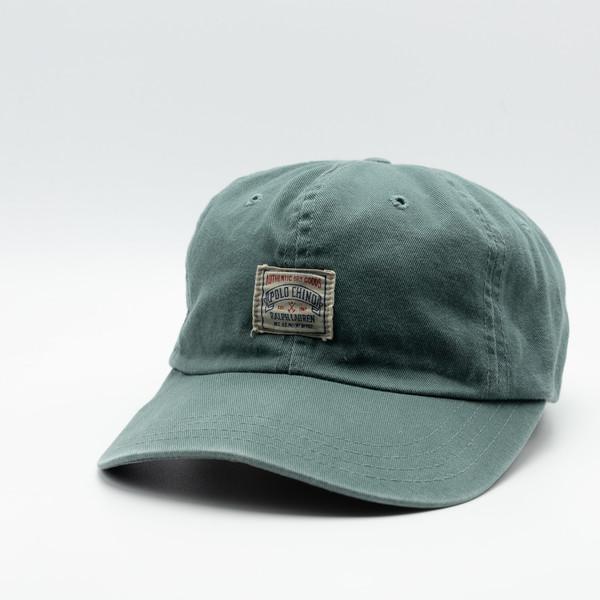 [RARE] VINTAGE POLO RALPH LAUREN POLO CHINO PATCH HAT [USA MADE]