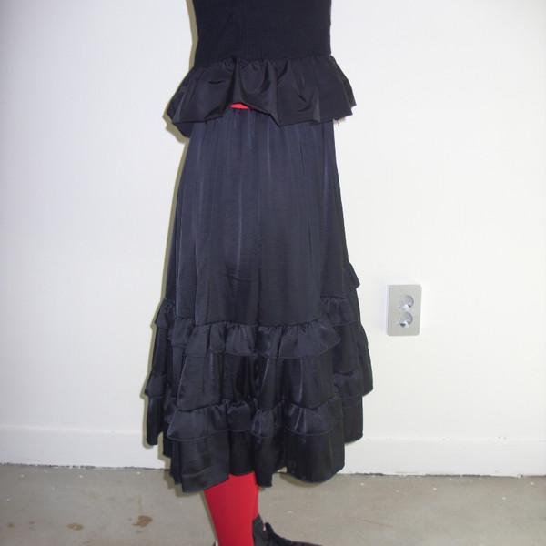 [11/25 순차출고] frill silky skirt