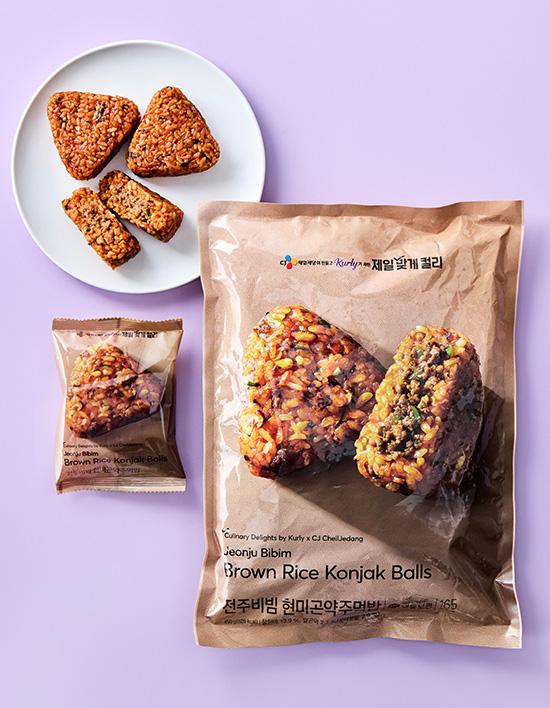 [제일맞게컬리] 전주비빔 현미곤약 주먹밥