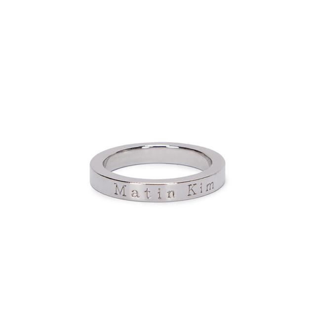 MATIN SHINING SLIM RING IN SILVER