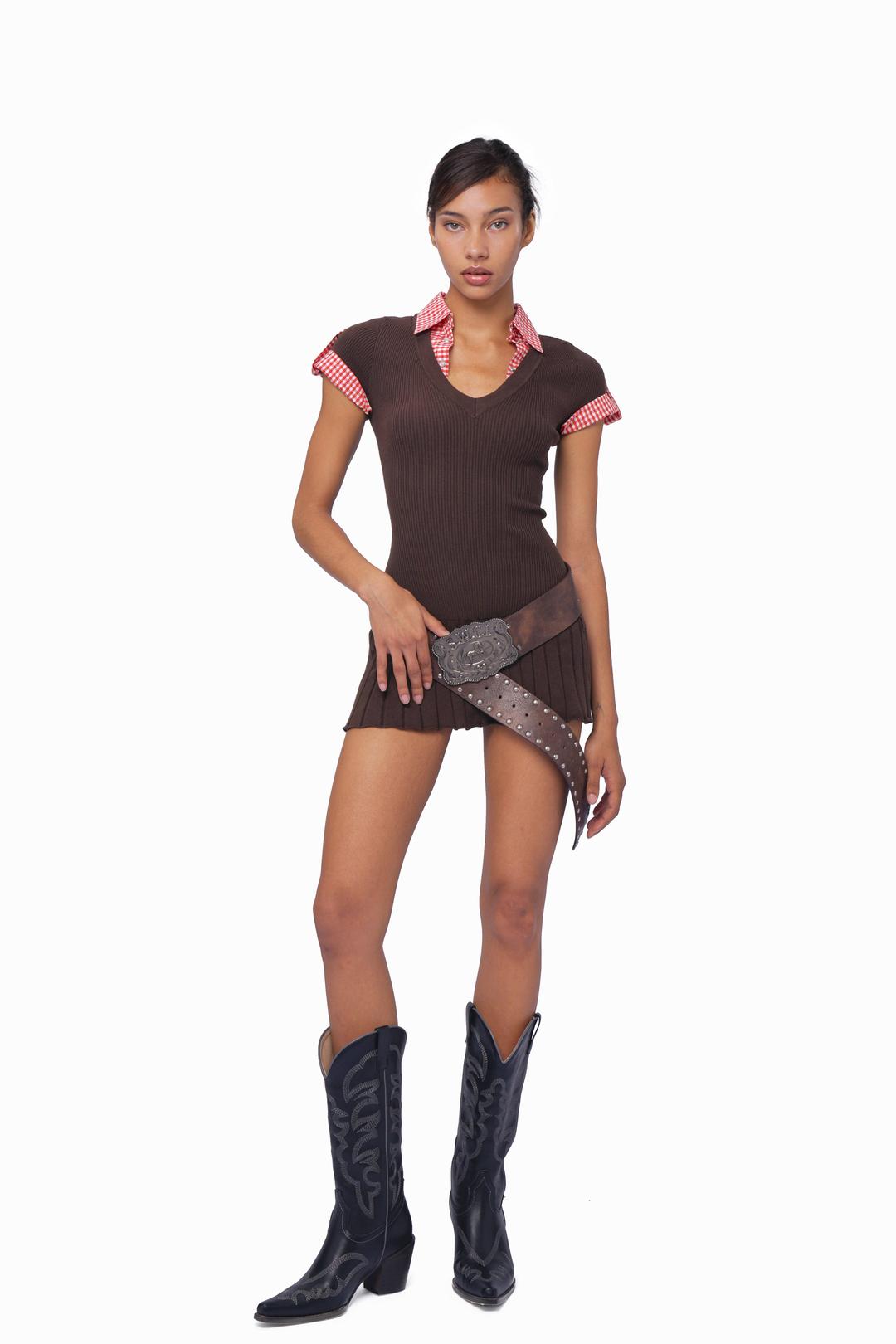 【RUNWAY COLLECTION】WESTERN CONCHO BELT