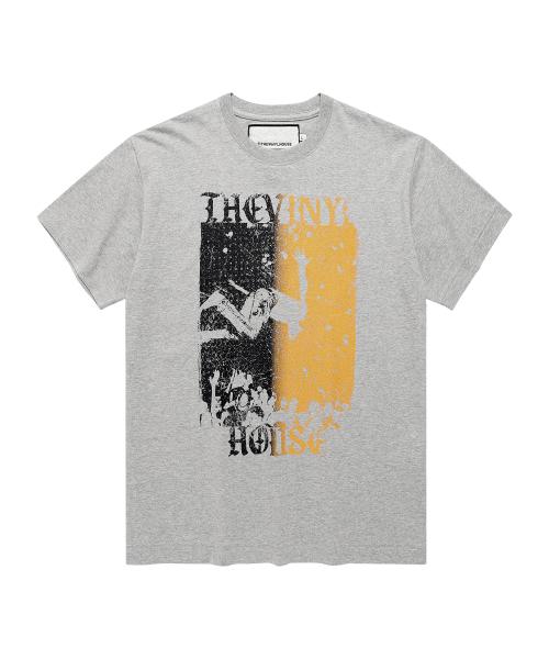 VINTAGE POSTER TEE GREY