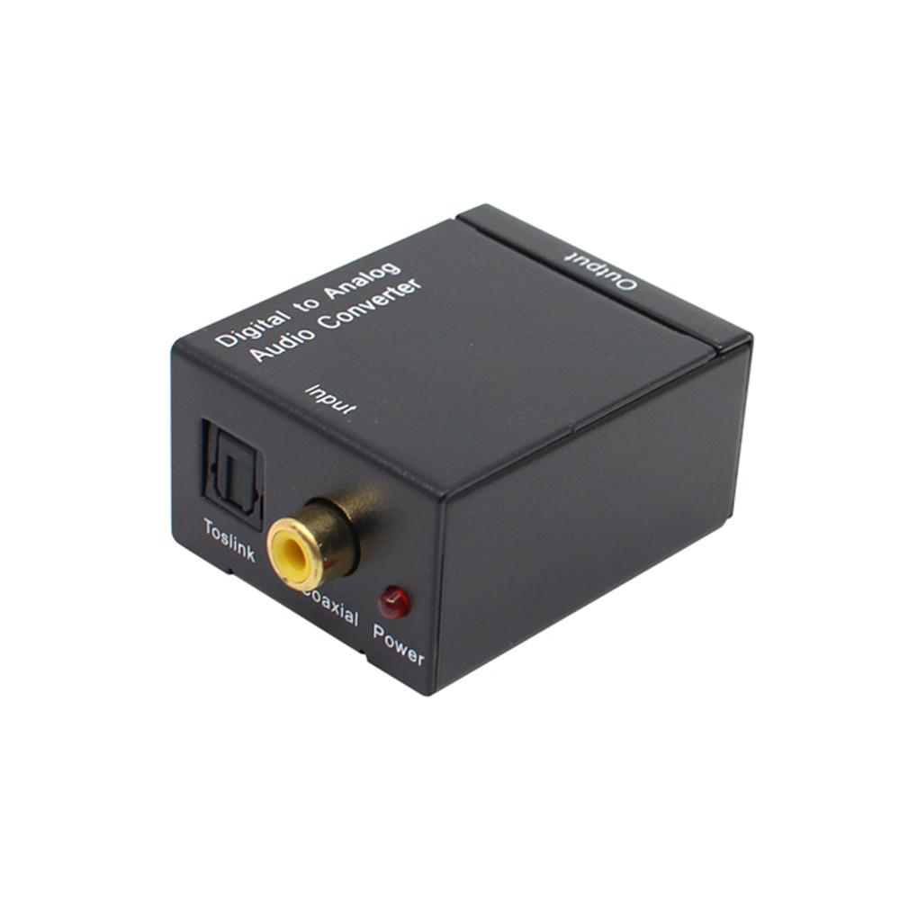광컨버터 오디오컨버터 디지털 to 아날로그 젠더 옵티컬 TV음성 스피커 연결