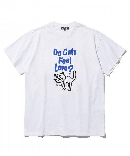 Do Cats Feel Love Tee White