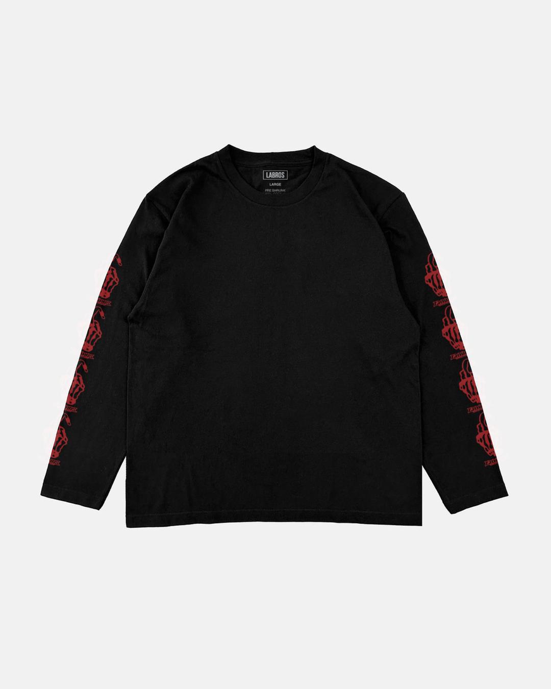 Broken Finger LS Tee (Black)