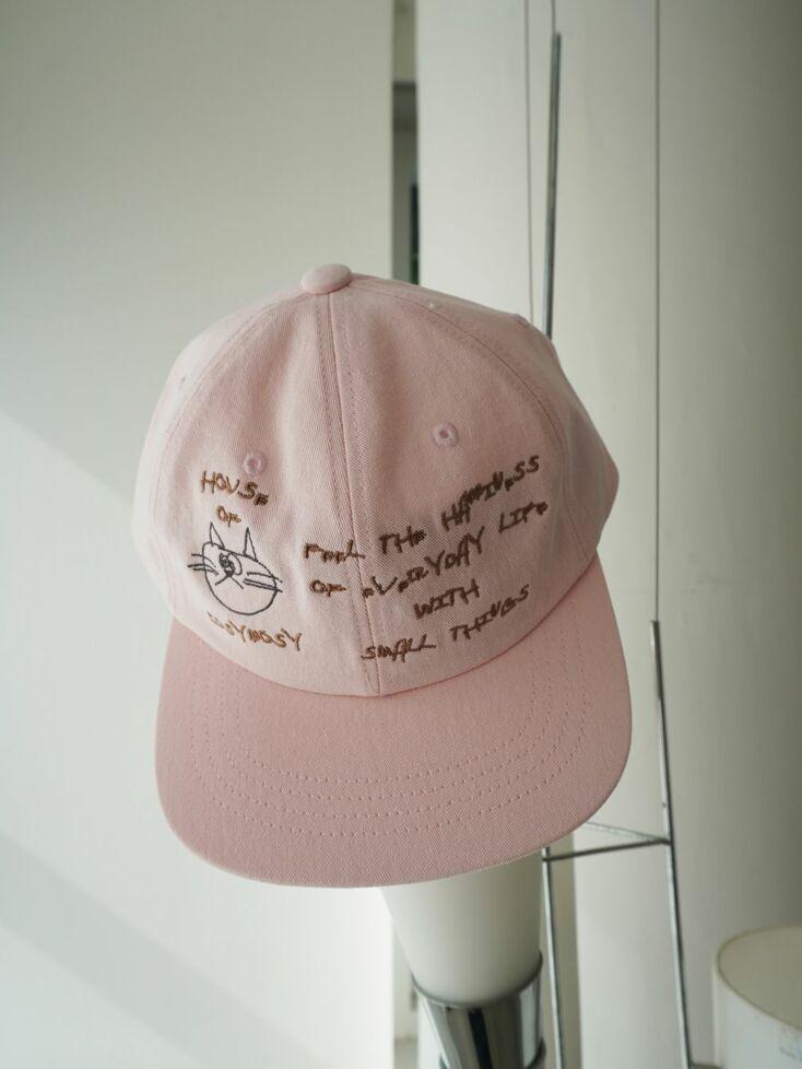 House of Cosymosy Cap (코지모지 캡, 모자) - Baby Pink