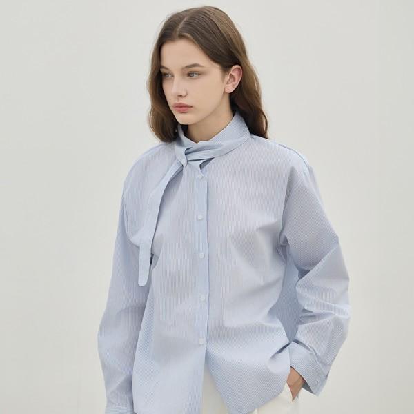 Stripe Tie Shirts_2Color