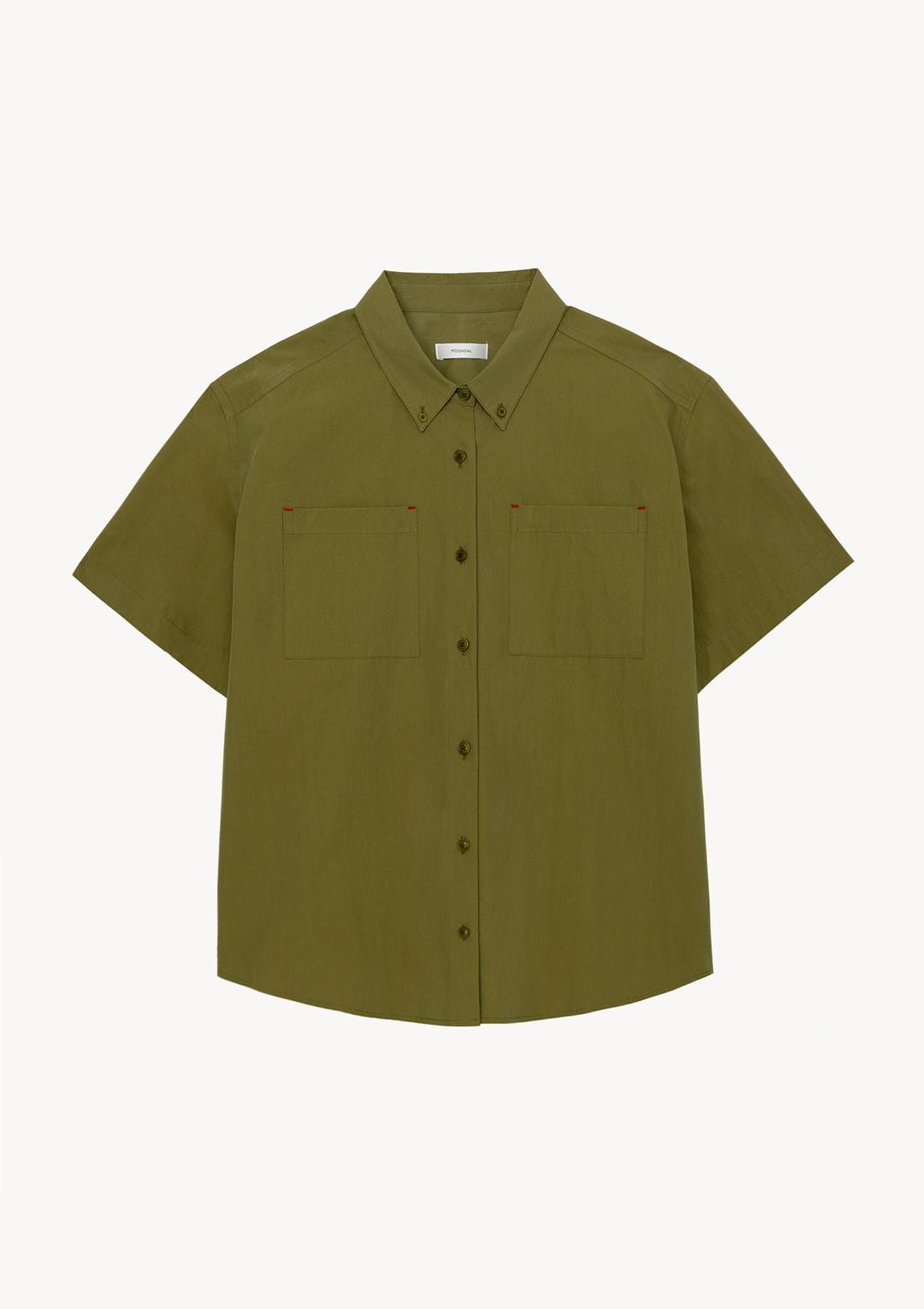 Como Half Shirt in Olive