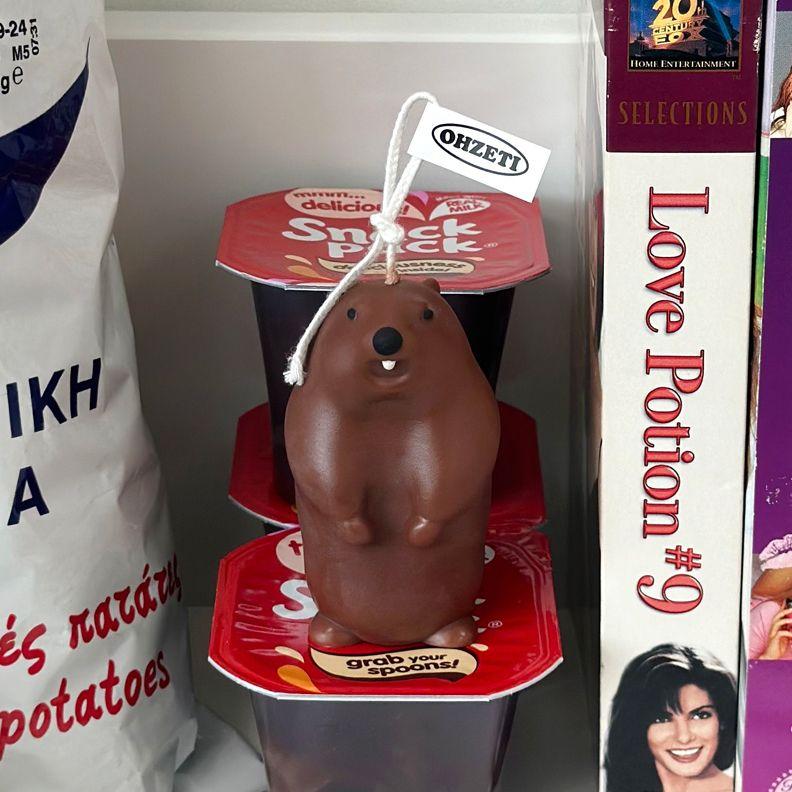 앵그리 마멋 캔들 (성냥 증정)