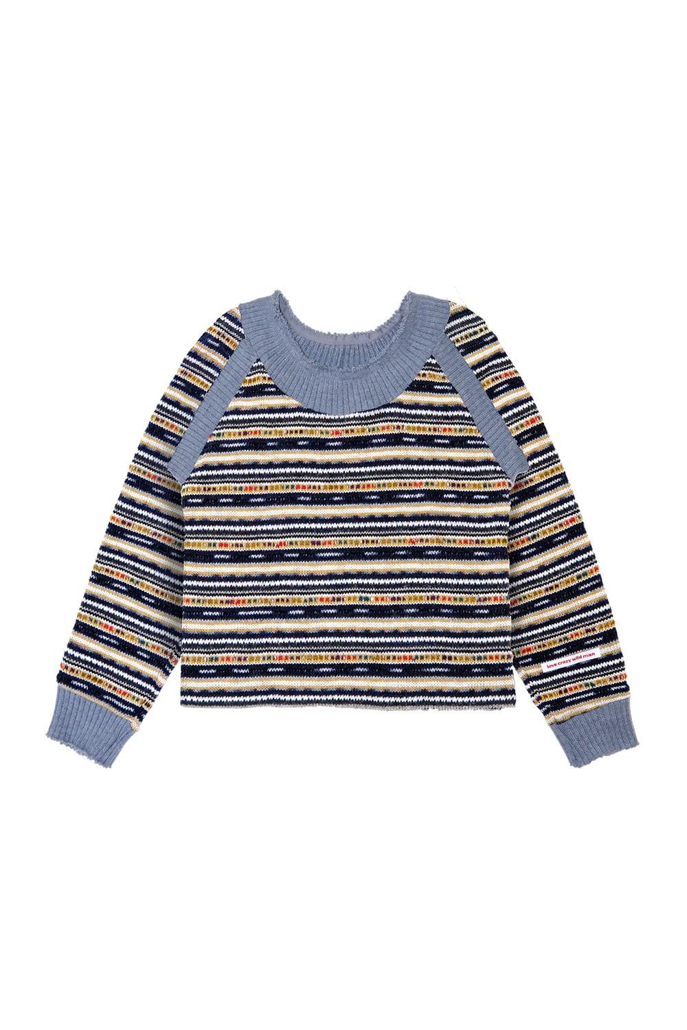 RAW-EDGE SUNDAE KNIT
