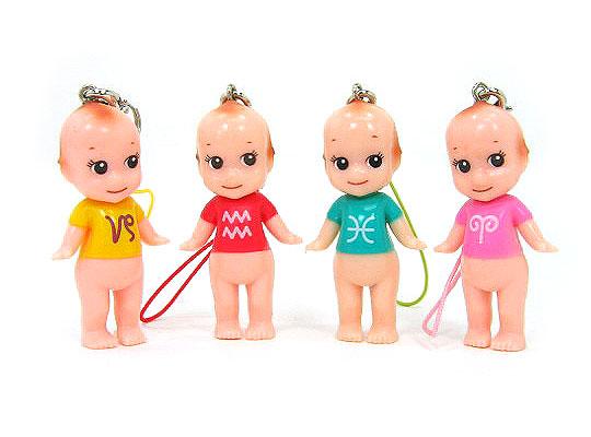 [클라우스]아기천사 별자리 핸드폰줄 (여자) -