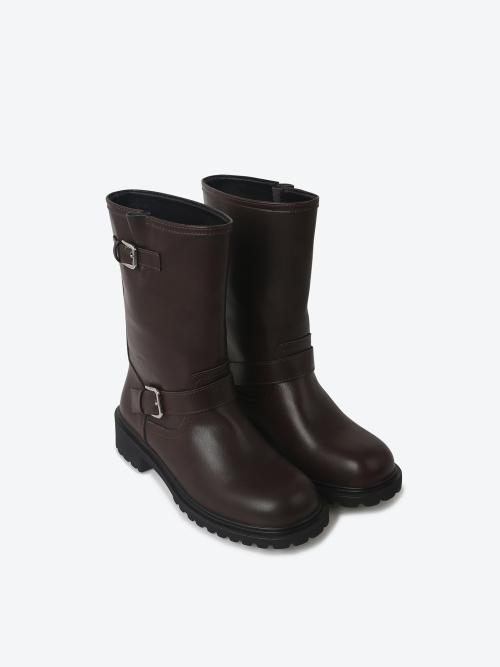 바이커 미들 부츠 (4cm) HPWXAFFT21