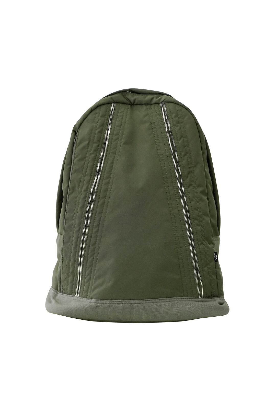 FAR ZIPPER NYLON BACKPACK_OLIVE