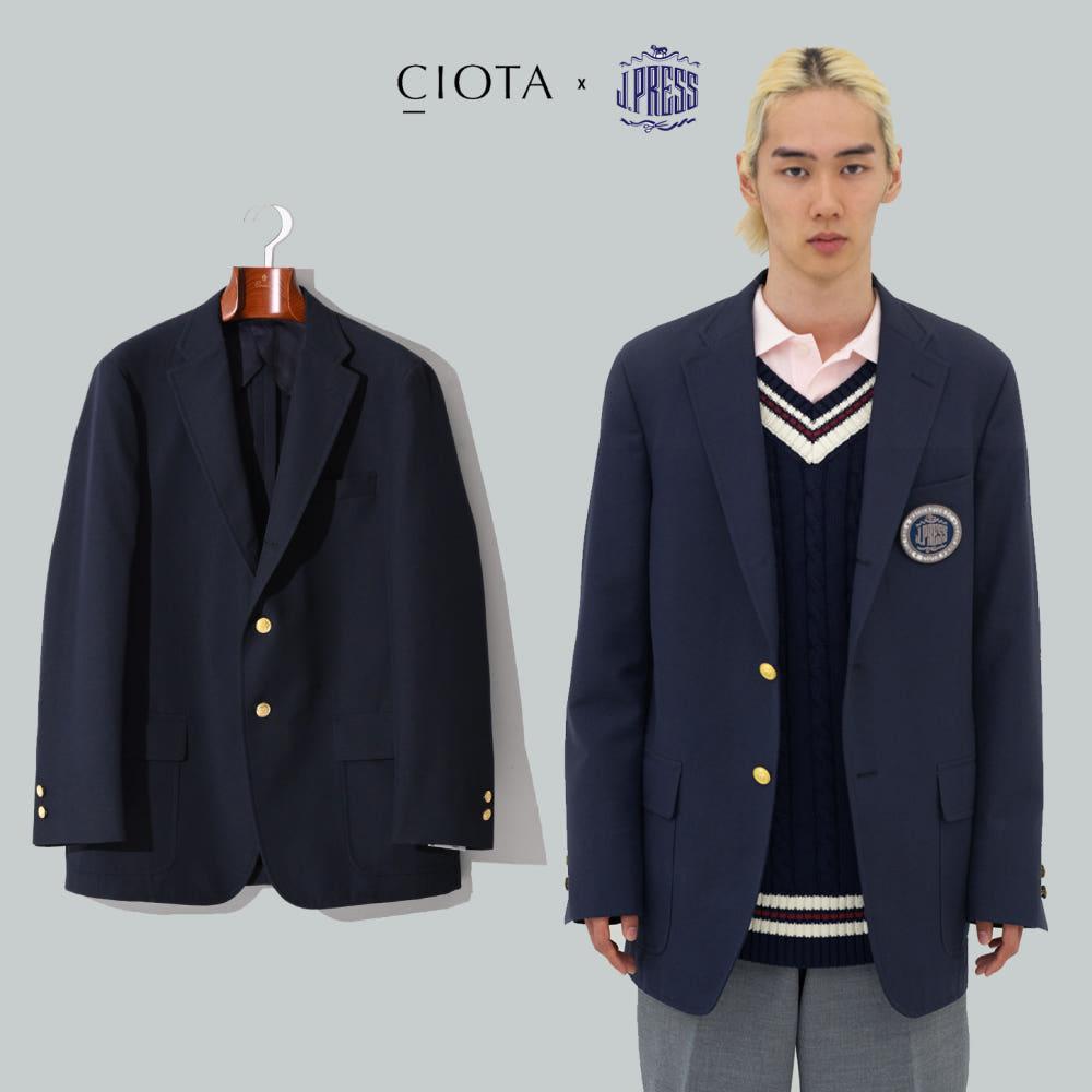 시오타 제이프레스 3B 어센틱 블레이저 금장 자켓 24SS CIOTA x J PRESS 뉴진스 자켓 
