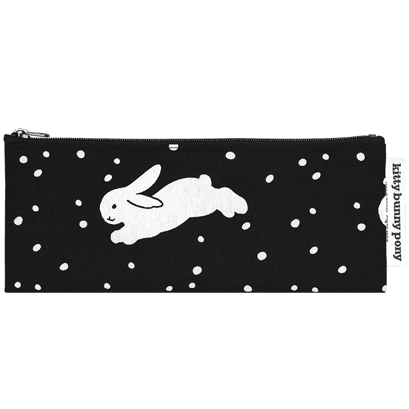 Snow Bunnies Half Pouch 스노우 버니즈 하프 파우치