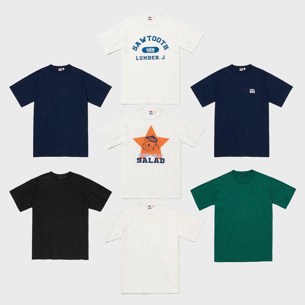 LOT.051 튜뷸러 티셔츠 ( 7 Colors )