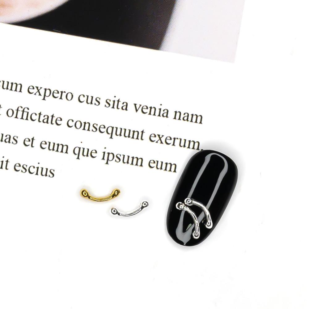 힙한 피어싱 네일파츠 (3개)  스마일