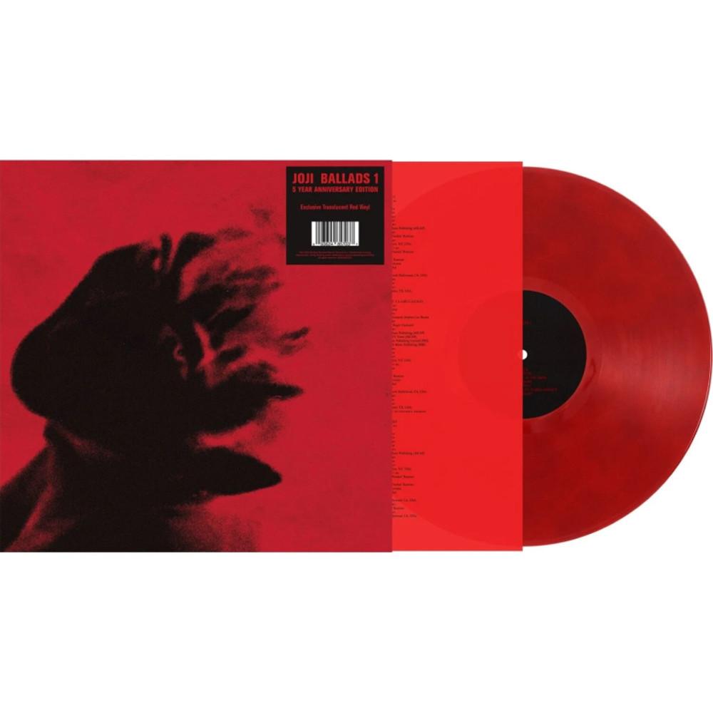 [예약 판매] JOJI - BALLADS 1 (5 YEAR ANNIVERSARY) LP 조지 Limited Clear Red Vinyl