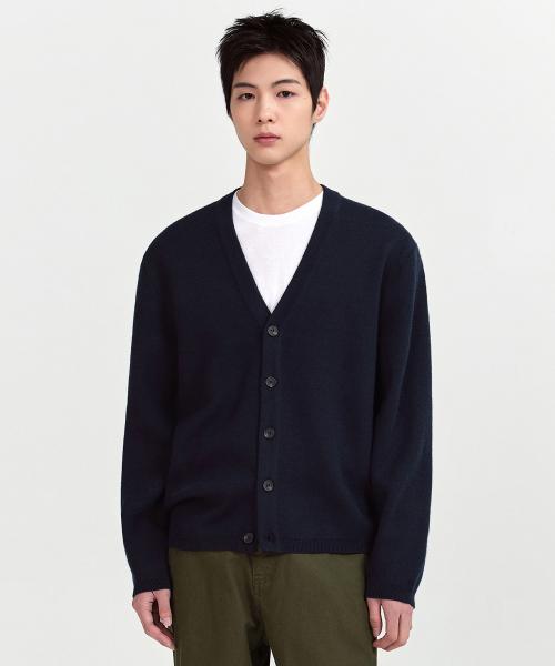 미니멀 가디건 [네이비]