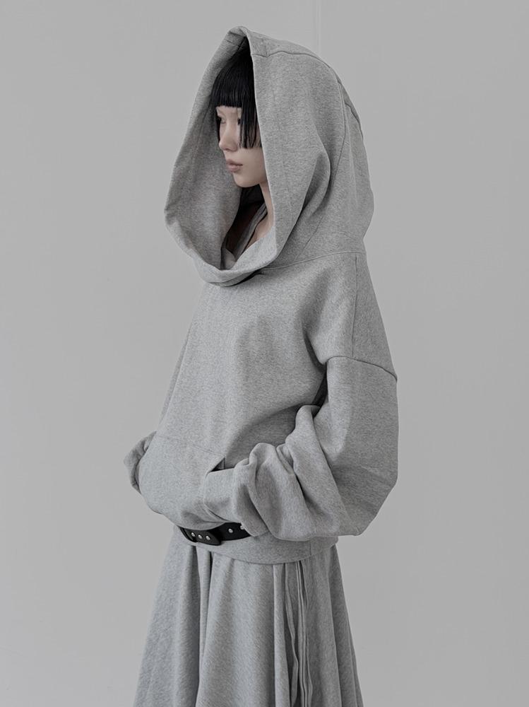 엔리 카울넥 후드 오프숄더 맨투맨 (2color)