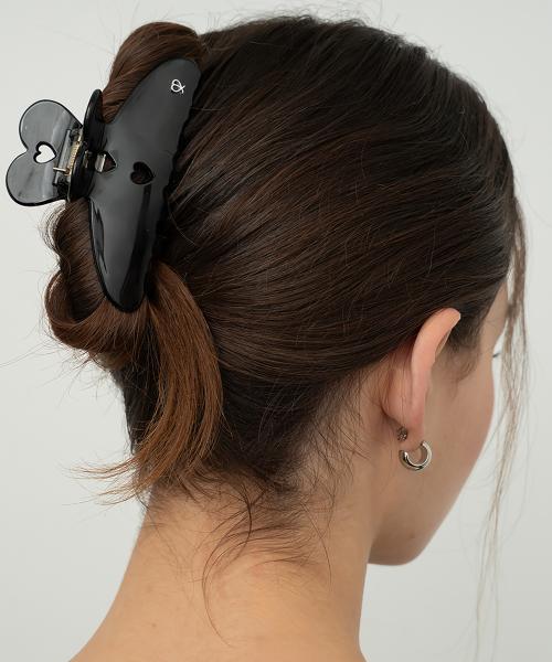 루나 하트 헤어 집게핀_3 colors