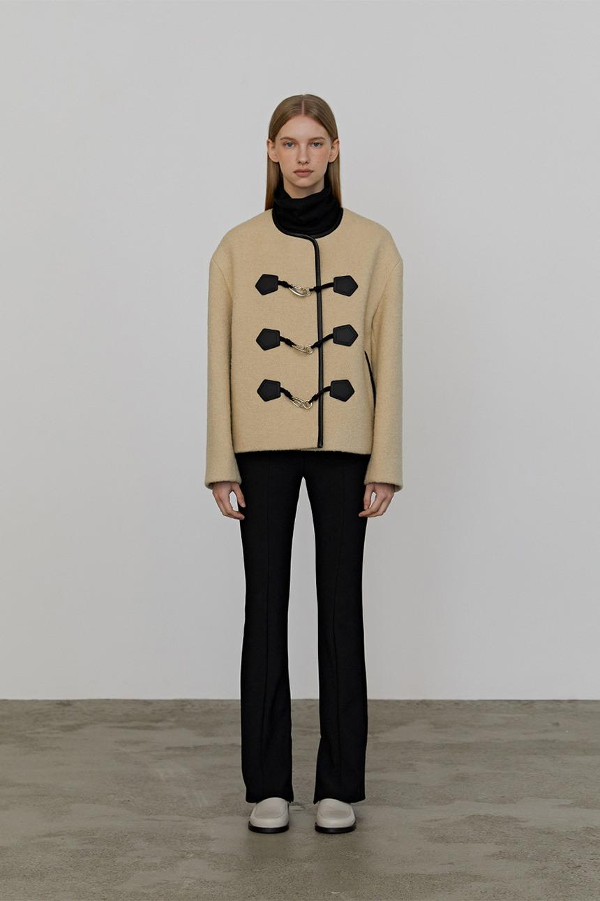 [2차 오더 12/7 예약발송] Alpaca bookle toggle coat_Natural
