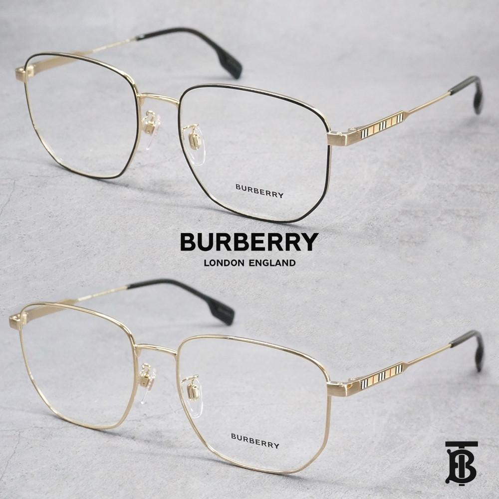 지드래곤안경 버버리 오버사이즈 금테안경테 BURBERRY B 1352D 나혼자산다 키