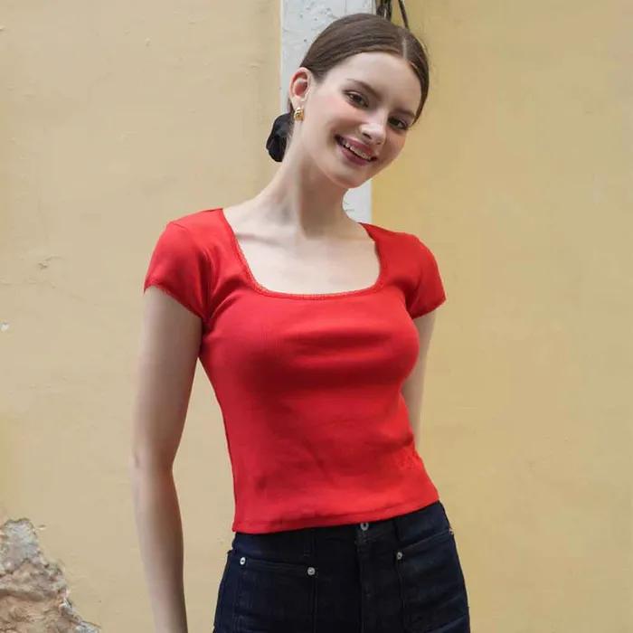 MAGNOLIA Lace Top(매그놀리아)_RED