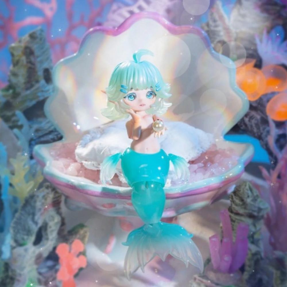머메이드 Chuchu 인어 시리즈 액션 피규어 BJD 인형 랜덤 블라인드 박스