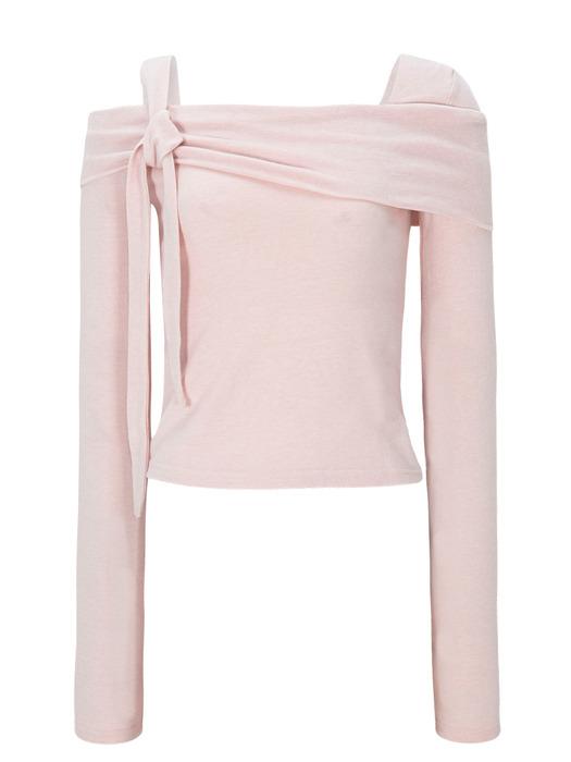 JOLI TIE LONG SLEEVE-PINK