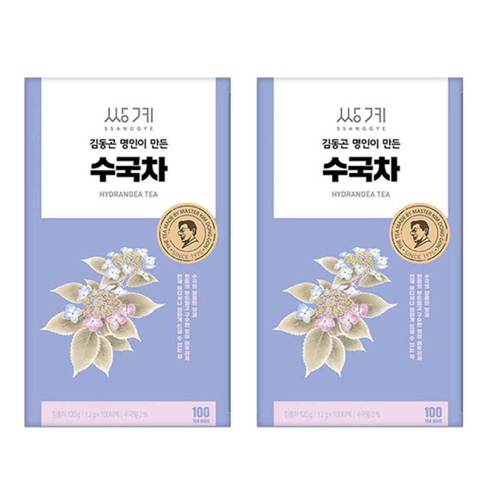 [1+1묶음] 쌍계명차 김동곤명인 수국차 100티백