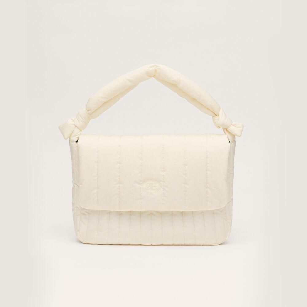 [3차] Cross Padding Bag (Cream)