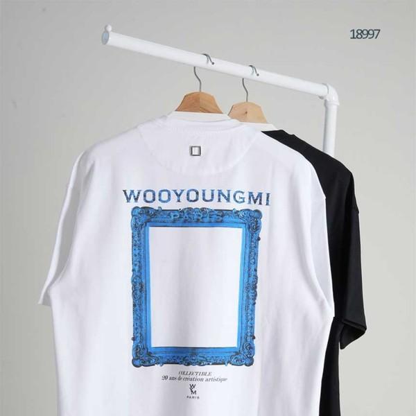[WOOYOUNGMI] 우영미 프레임 백로고 티셔츠