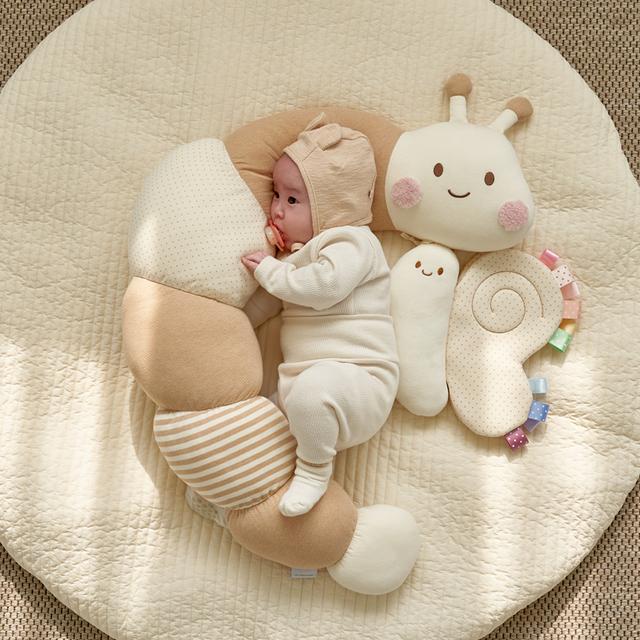 이몽 오가닉 버터 애착 필로우 (짱구 베개 두상 신생아 아기 바디필로우 뒤집기방지쿠션)