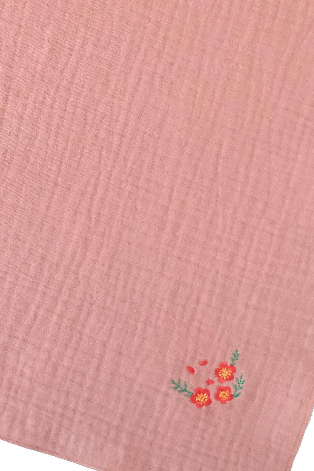 제주 동백 손수건