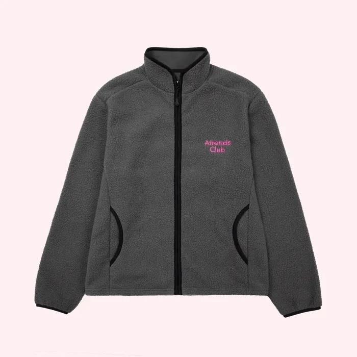 Attends fleece jacket (Gray)