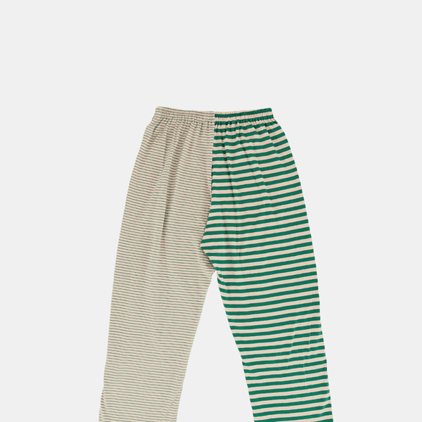 Half-and-half pants (beige)