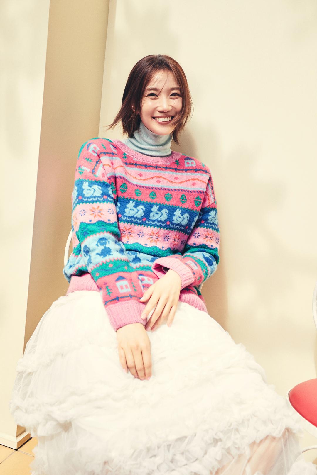 페어아일 라운드넥 니트