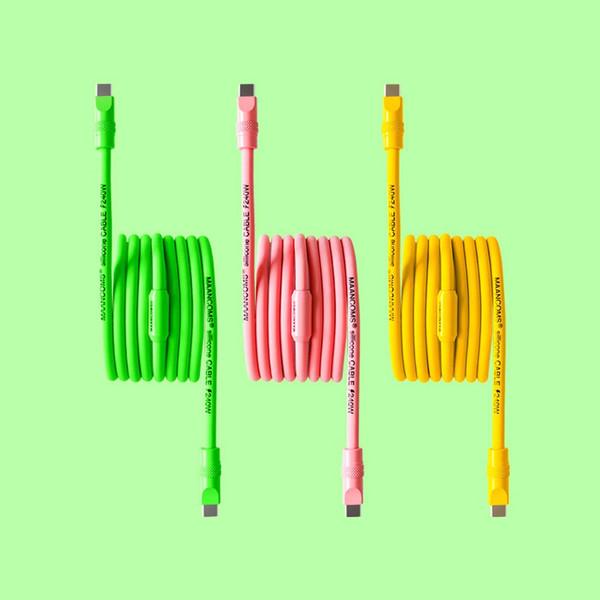 부들 CtoC 고속충전 실리콘 케이블