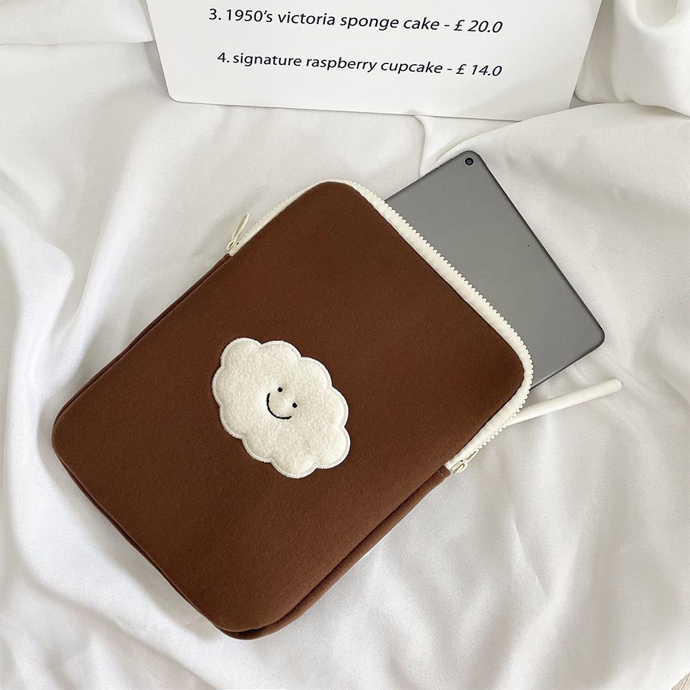 에그머그 귀여운 아이패드 파우치 초코몽실 태블릿파우치 갤럭시탭 아이패드에어4 11인치