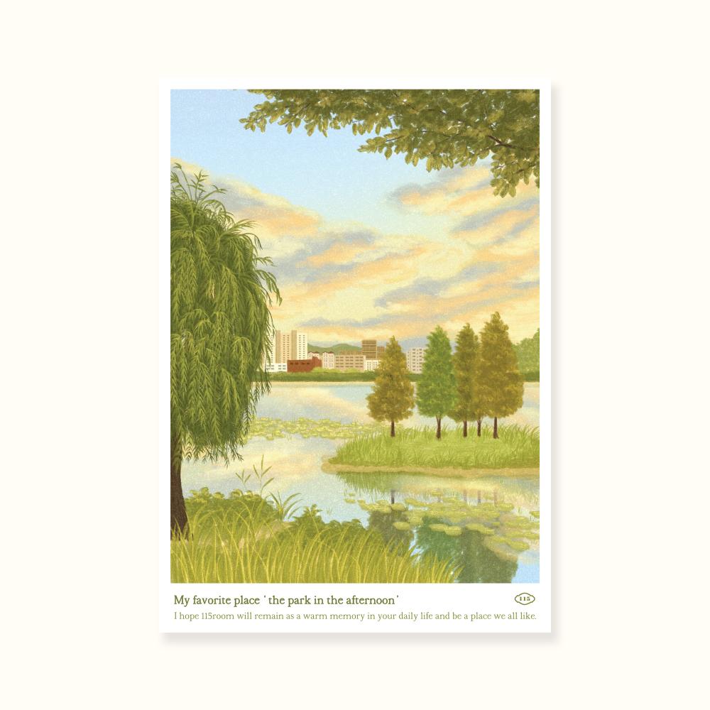 오후의 공원 포스터