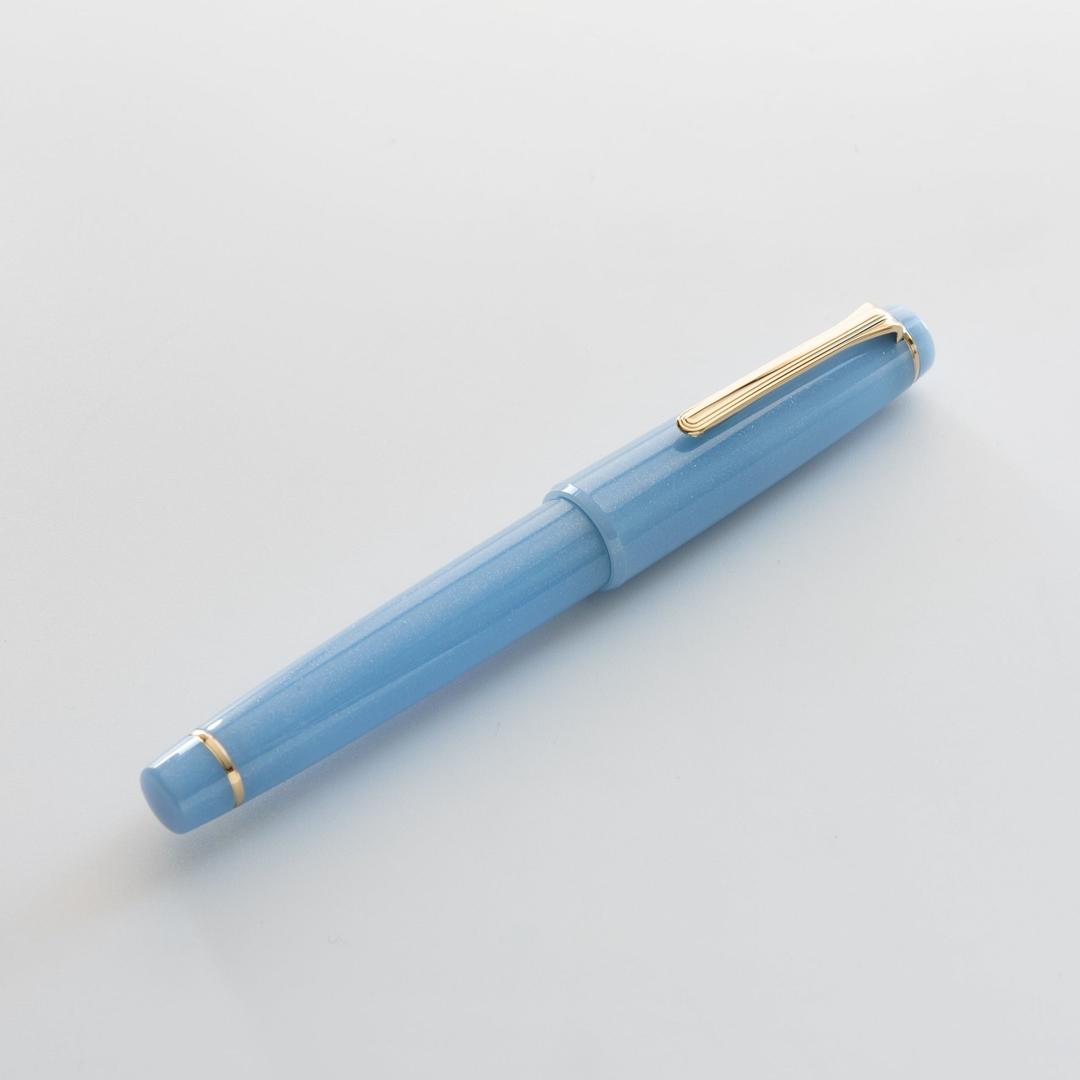 【교토 5주년 리미티드 에디션】교토 사운드/만년필(라이트 루리) - 초미세 EF
