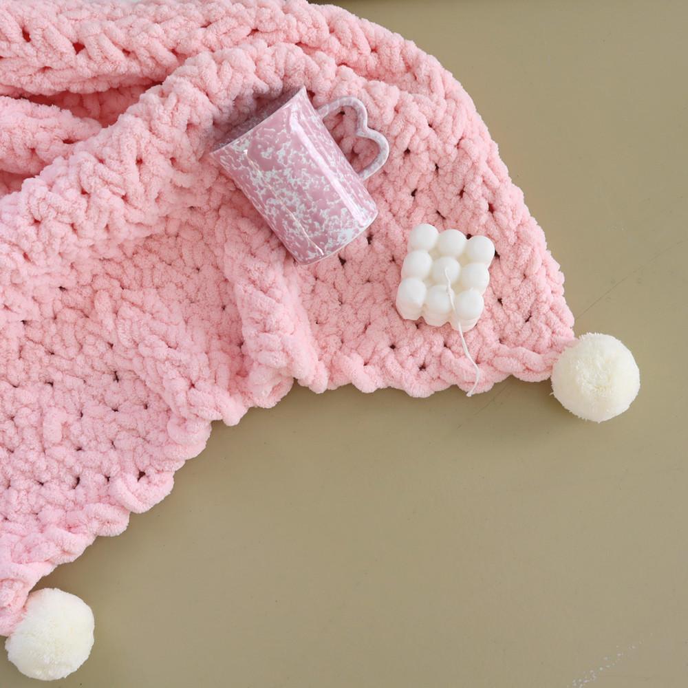 빅메리 바늘없이 만드는 지그재그 블랭킷 핑거니팅 블랭킷뜨기