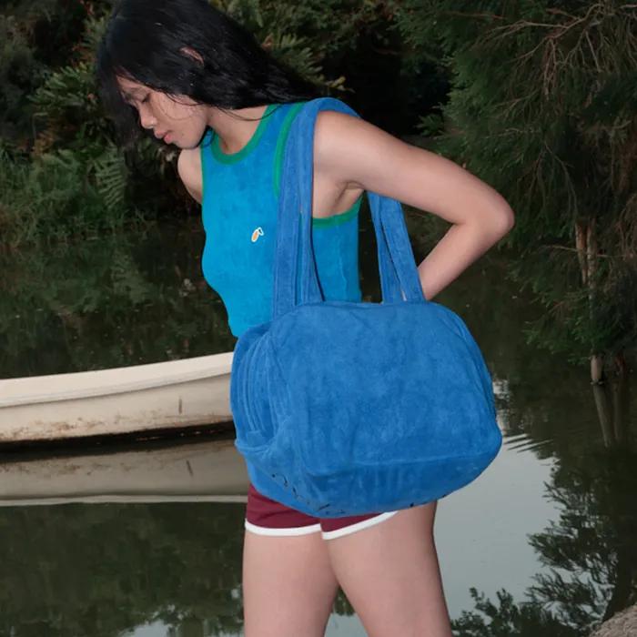 Tennis bag(Terry blue)