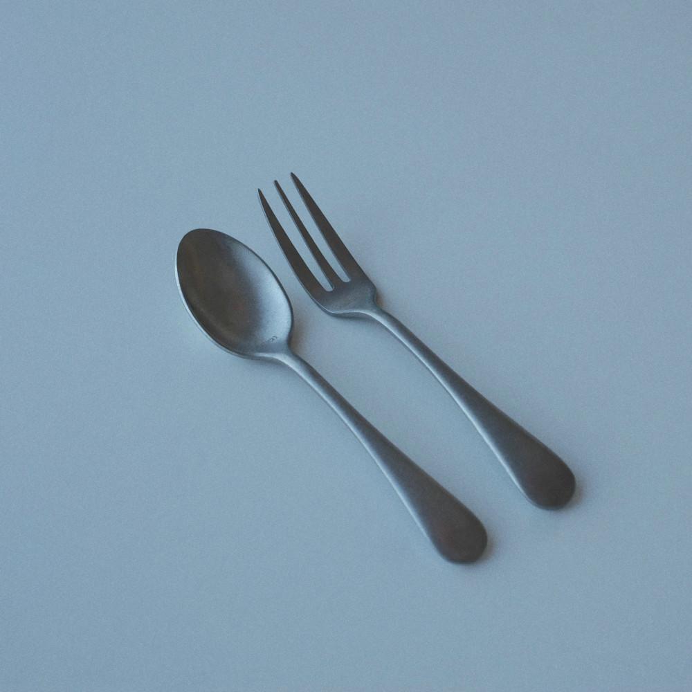 아멘 할렐루야 빈티지스타일 티스푼 티포크 세트