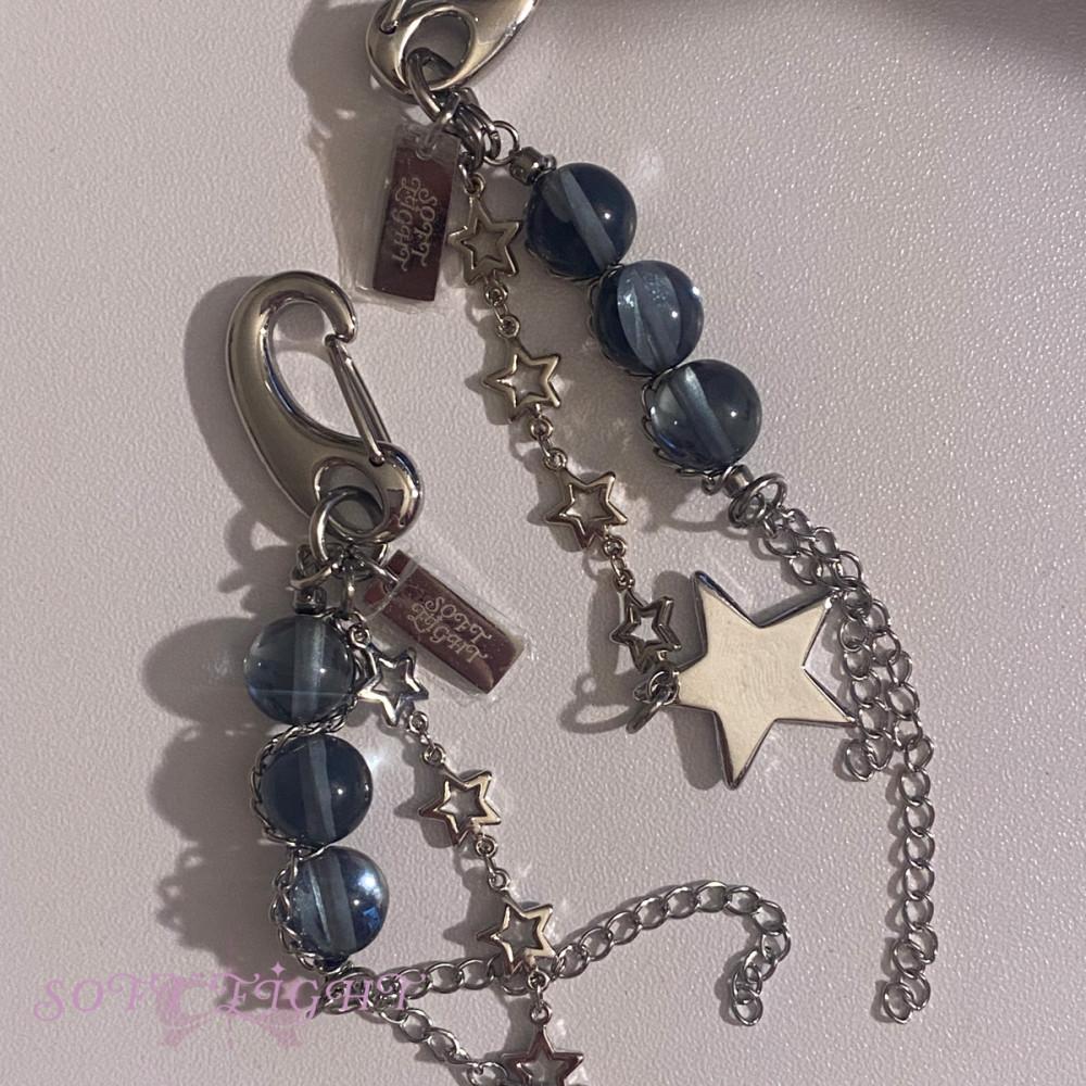 [SOFT EIGHT⋆쏘엣] Tassel chain star keyring : 23room