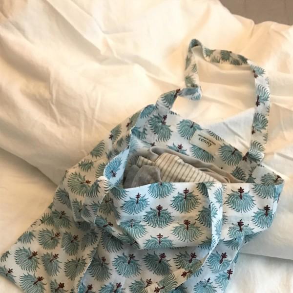 (3st) wideband bag - Mint dandelion
