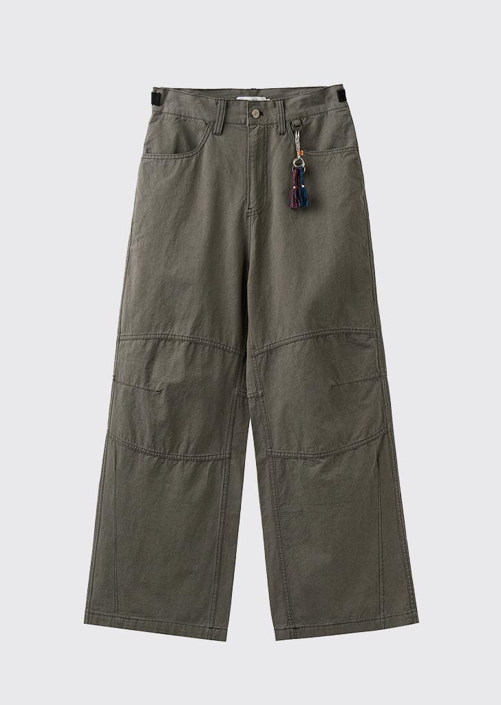 Section Edge Washed Pants_Vintage Beige