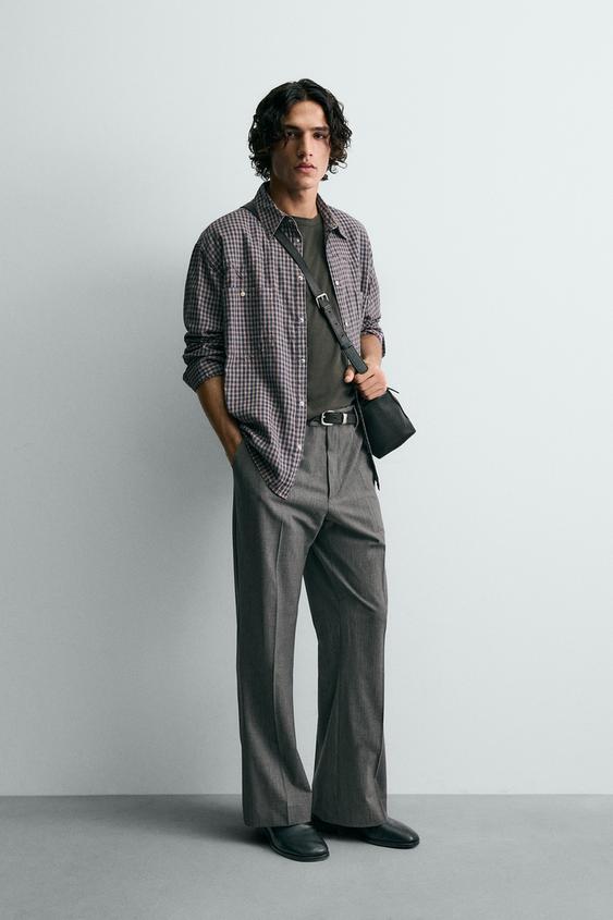 체크 웨스턴 셔츠